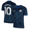 Camiseta de fútbol Chelsea Mudryk 10 Segunda Equipación 23-24 - Hombre